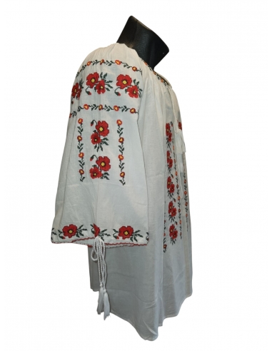 Ie tradițională mărime mare 7XL 8XL 9XL broderie autentică din bumbac
