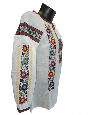 Ie traditionala romaneasca maneca lunga disponibila om marimi de la s la 3xl