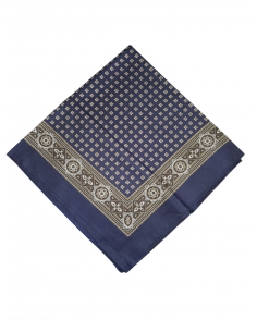 Batic traditional bleumarin