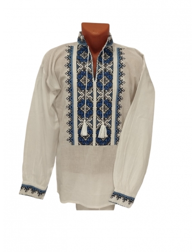 ie traditionala romaneasca pentru barbati cu maneca lunga disponibila in stoc in marimi de la s la 3xl