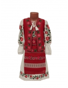 Catrinta traditionale romaneasca pentru copii fete2