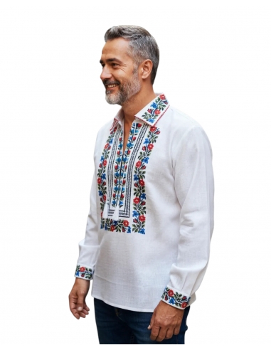 Descoperă eleganța tradițiilor românești cu ie românească damă, brodată. Mărimi S-3XL. Autenticitate, confort și stil.