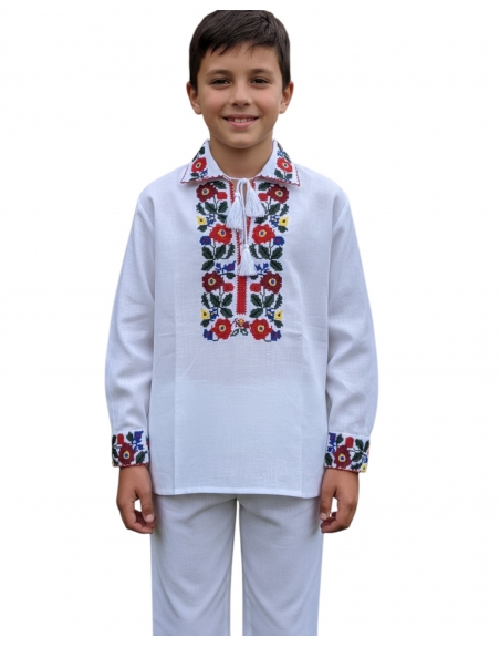Costum traditional Romanesc baieti 0- 16 ANI