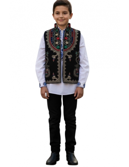Vesta Traditionala copii unisex Mariuca