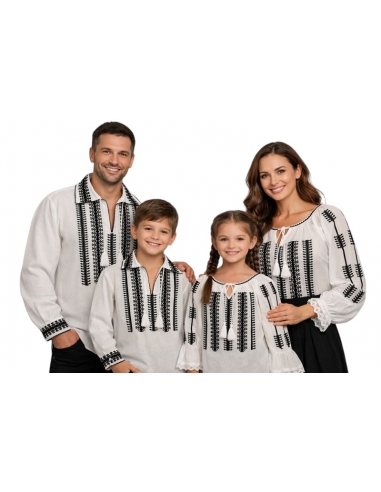 Set traditional familie zona Sibiului