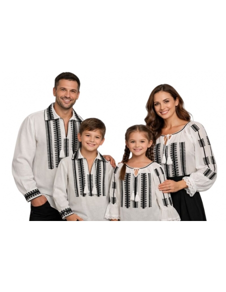 Set traditional familie zona Sibiului