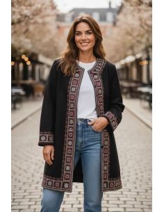 Sacou brodat cu motive traditionale Victoria4