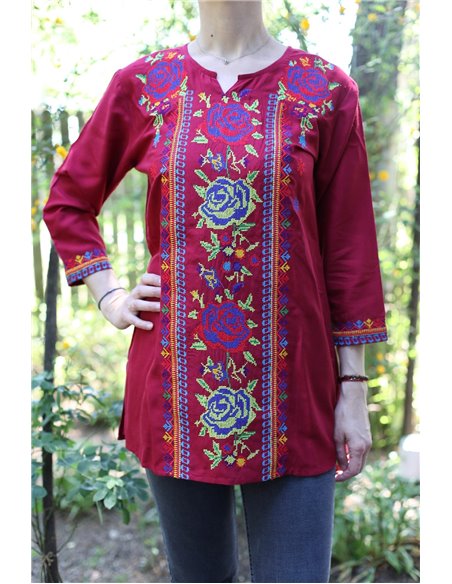 Bluza brodata Trandafira13