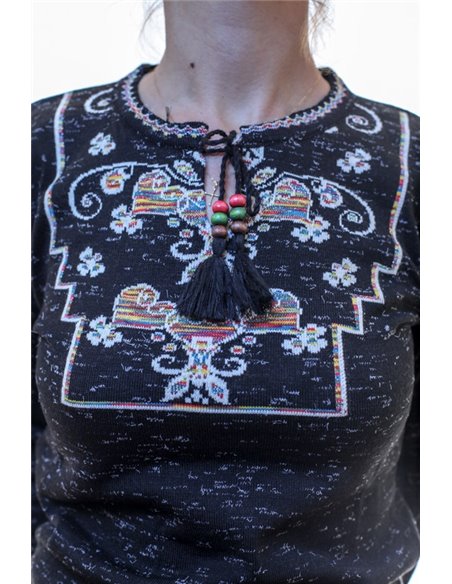 Pulover cu model traditional34