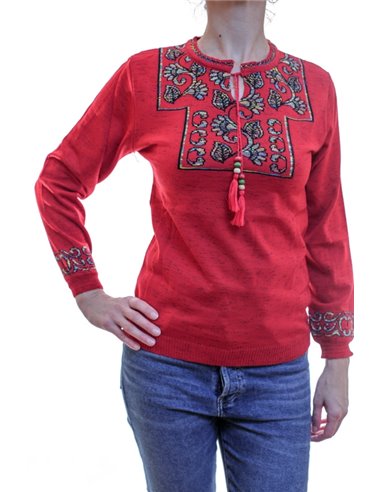 Pulover cu model traditional38