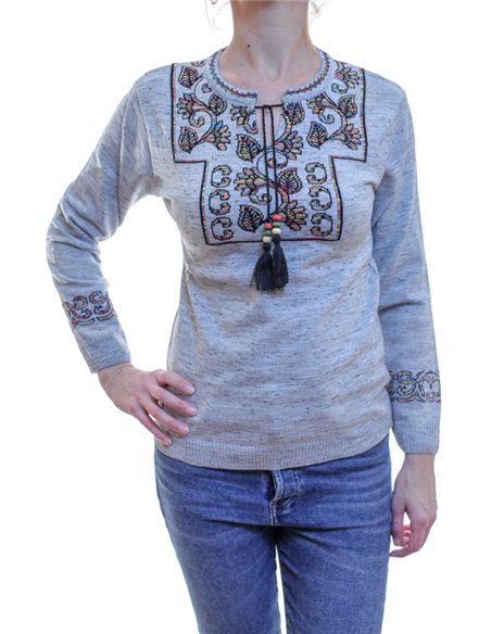 Pulover cu model traditional39
