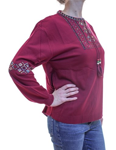 Pulover cu model traditional41