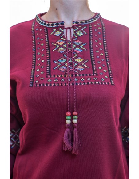Pulover cu model traditional41