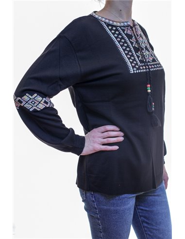 Pulover cu model traditional43