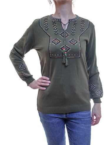 Pulover cu model traditional44
