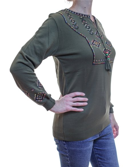 Pulover cu model traditional44