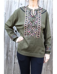 Pulover cu model traditional49