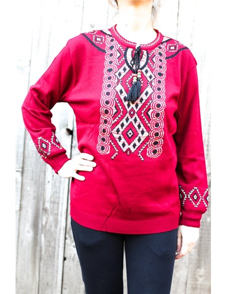 Pulover cu model traditional45