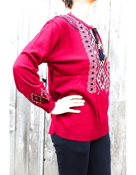 Pulover cu model traditional45