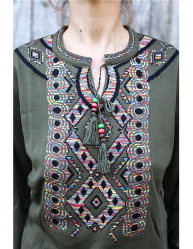 Pulover cu model traditional49