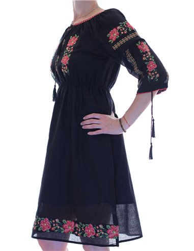 Rochie cu motive traditionale Andreea