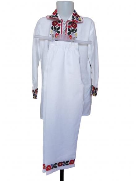 Costum Traditional Baieti Broderie Populara Romaneasca