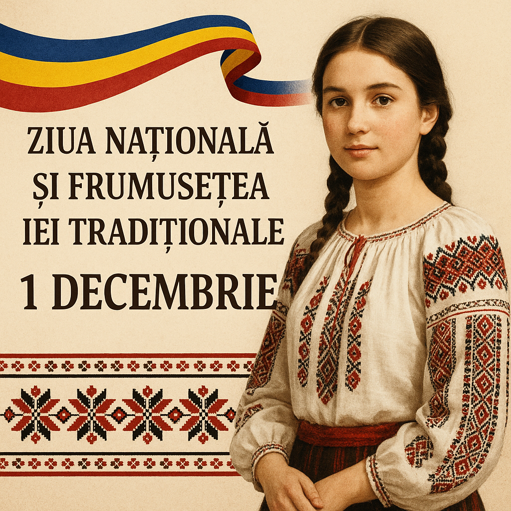 Ziua Națională și Frumusețea Iêi Tradiționale – 1 Decembrie în Port Autentic Românesc